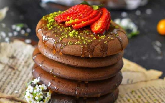 پنکیک شکلاتی