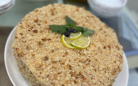 کیک مرغ کامل