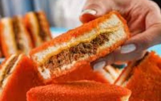 فرنچ تست گوشت