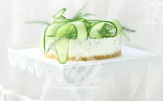 چیزکیک خیار