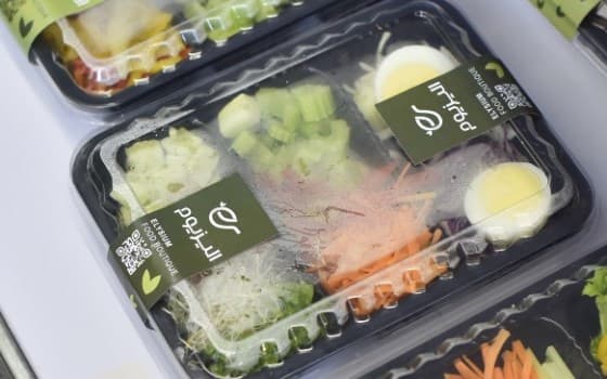 سالاد رژیمی سه پارت