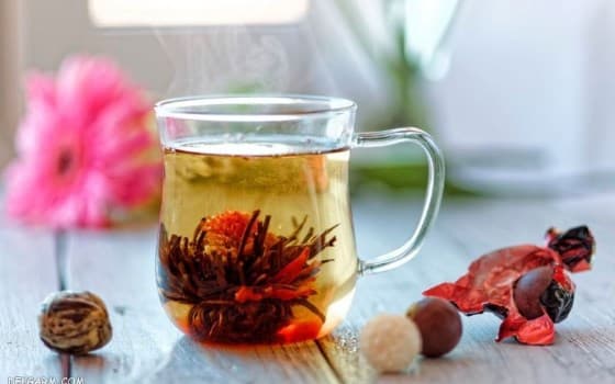 دمنوش گل چای